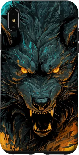 Vista 11 de Fenrir Wolf - Funda para iPhone 17, diseño de mitología nórdica