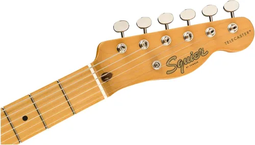 Vista 4 de Squier Classic Vibe - Guitarra eléctrica Telecaster de los años 50, rubio Butterscotch, diapasón de arce Pine Body, Maple Neck and Fingerboard
