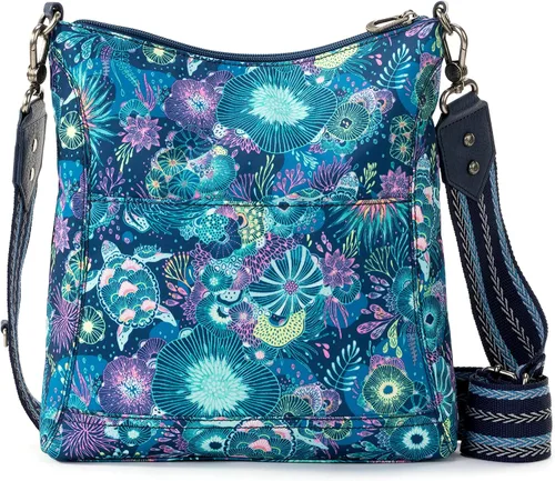 Vista 5 de Sakroots Lucia Crossbody en Repreve Eco-sarga