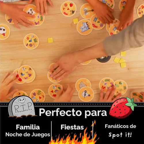 Vista 5 de Exploding Kittens – Anarchy Pancakes, de los creadores de Spot It! – Un juego de coincidencias deliciosamente rápido - 2-6 jugadores, a partir de 7
