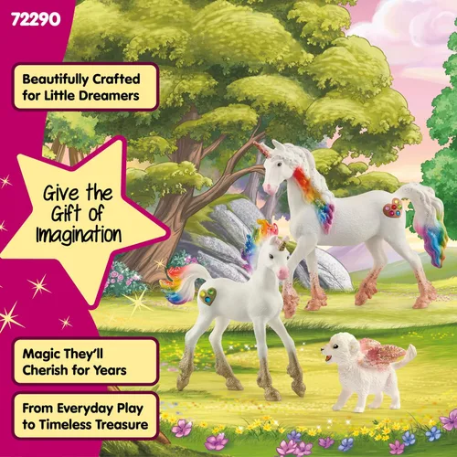 Vista 6 de Schleich Bayala - Juego de 3 figuras mágicas de juguete para niños a partir