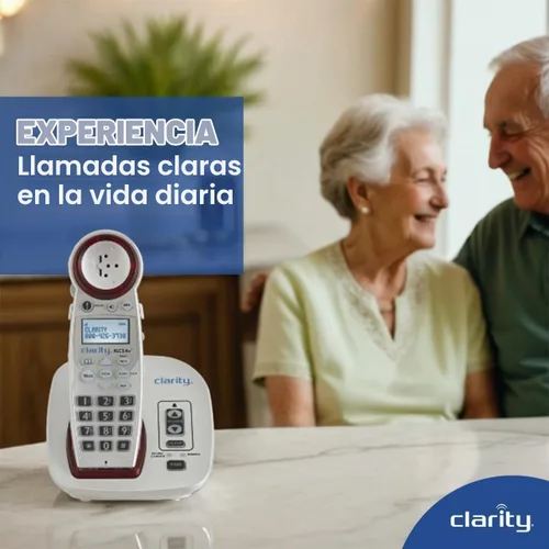 Vista 7 de Clarity XLC3.4+ 59234 Teléfono inalámbrico amplificado