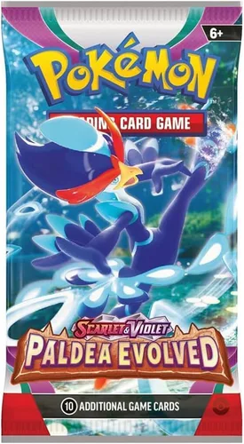 Vista 3 de Pokemon TCG: Paquete de refuerzo escarlata y violeta