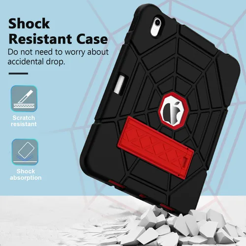 Vista 6 de Grifobes Funda para iPad de 11 pulgadas (A16) 2025 / iPad de 10ª Generación 2022 de 10.9 pulgadas, Cubierta Robusta Resistente a Impactos