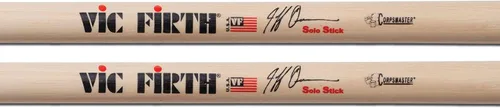 Vista 4 de Vic Firth Corpsmaster - Baqueta para redoblante con firma de Jeff Queen Solo Stick