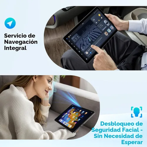 Vista 7 de Tablet de 10 pulgadas, Android 15 con 24 GB de RAM + 128 GB de ROM (1 TB expandible), Octa-Core, pantalla táctil IPS HD de 1280 x 800, cámara dual