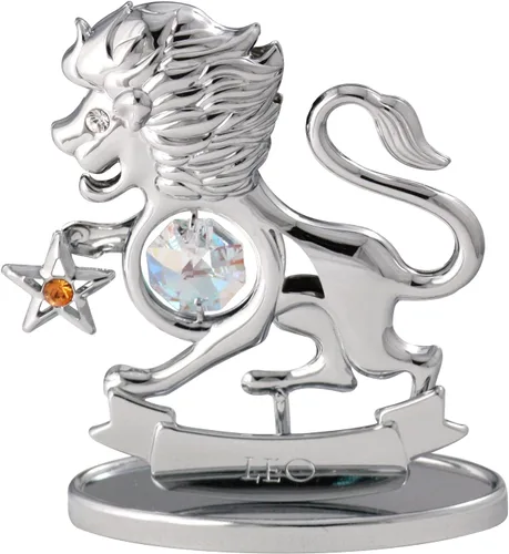Vista 46 de CRYSTOCRAFT Regalo de sagitario, adorno de constelación con cristal austriaco, adorno de cristal de signo del zodiaco, colección de decoración