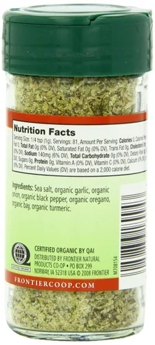 Vista 3 de Frontier Natural Products Adobo Seasoning, Og, 2.86 onzas (paquete de 3)