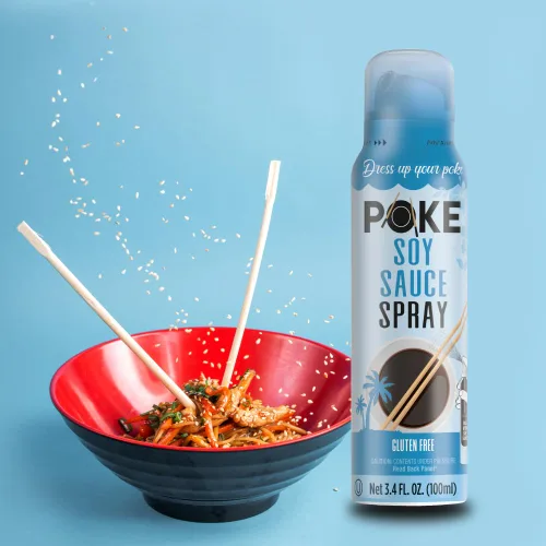 Vista 5 de Mantova Poke - Spray de salsa de soja, 3.4 onzas líquidas (paquete de 2), 100% pura, salsa de soja totalmente natural, apta para veganos, sin