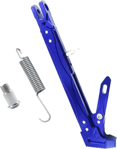 Vista 23 de Caballete universal para motocicleta con soporte lateral ajustable para pie, caballete de estacionamiento para motocicleta eléctrica, soporte