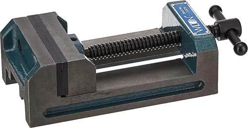 Vista 2 de Wilton Tornillo de prensa de taladro industrial, ancho de mandíbula de 4", apertura de mandíbula de 4", profundidad de mandíbula de 1-1/2