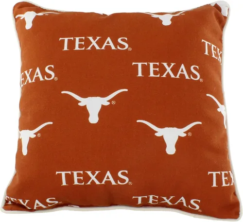Vista 22 de College Covers Almohada decorativa para exteriores, 16 x 16 pulgadas, tigres caoba