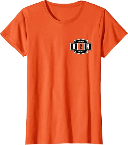 Vista 51 de H2H Fantasía Deportes bolsillo logotipo playera, Césped Azul Pastel