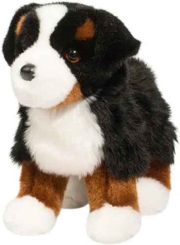Vista 8 de Douglas Stevie - Peluche de perro de montaña bernés