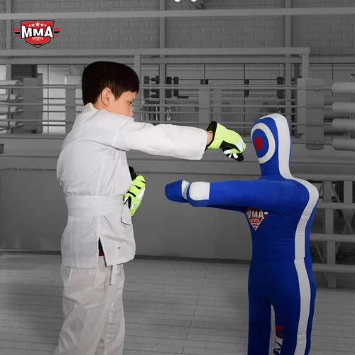 Vista 5 de MMA Master Smith BJJ JIU Jitsu MMA Grappling Submission Standing Judo Karate Police & Self Defense Training Brazillian Fighting Punch Bag - 4 pies