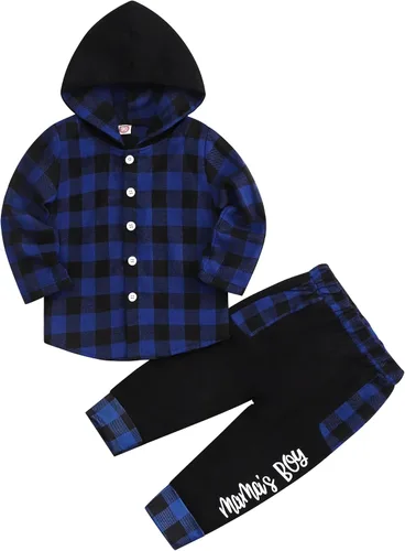 Vista 66 de Conjunto de ropa para bebés y niños pequeños, camisa con capucha y pantalones deportivos para otoño e invierno