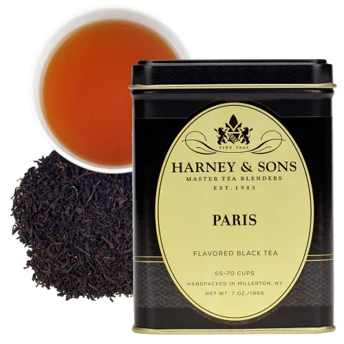 Vista 35 de Harney & Sons Té suelto Black Cask en lata, Bourbon, 4 oz