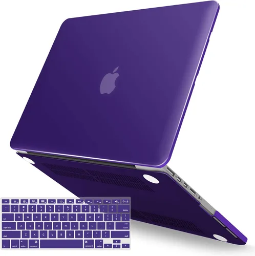 Vista 26 de IBENZER - Compatible con Funda para MacBook Pro de 13 Pulgadas 2015 2014 2013 Finales 2012 A1502 A1425, Carcasa Rígida con Cubierta para Teclado
