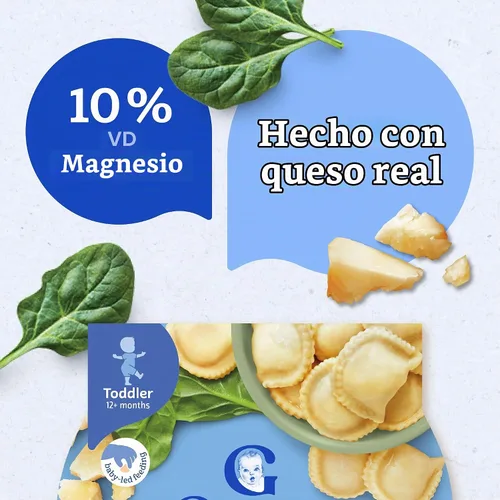 Vista 7 de Gerber Pick-ups Ravioles de queso y espinacas, 6 onzas (paquete de 8)