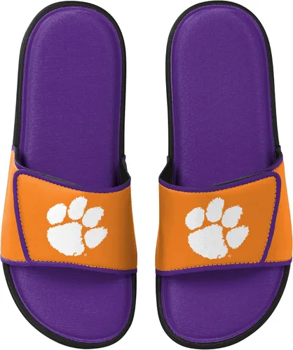 Vista 49 de FOCO Sandalias deportivas de espuma para ducha con logotipo de equipo universitario de la NCAA para hombre