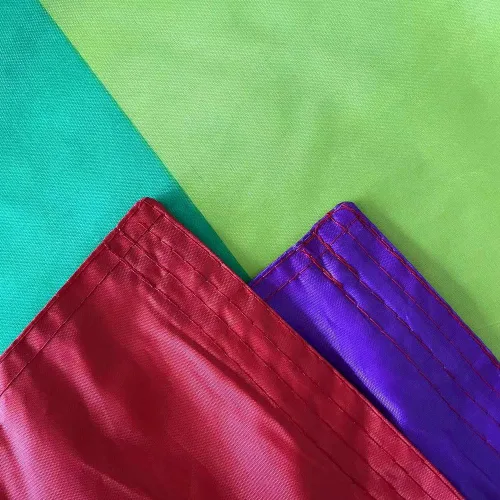 Vista 4 de Jayus Bandera de arco iris de doble cara inclusive Progress Pride de 2 x 3 para exteriores, banderas de arcoíris LGBTQ resistentes con 2 ojales