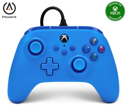 Vista 15 de PowerA Wired Controller for Xbox Series X S - Black, gamepad, wired video game controller, gaming controller, works with Xbox One and Windows 10/11