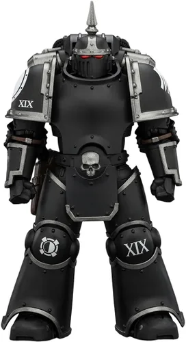 Vista 14 de JOYTOY 1/18 Warhammer 40,000 Figura de acción Black Templars The Emperors Champion Rolantus Collection