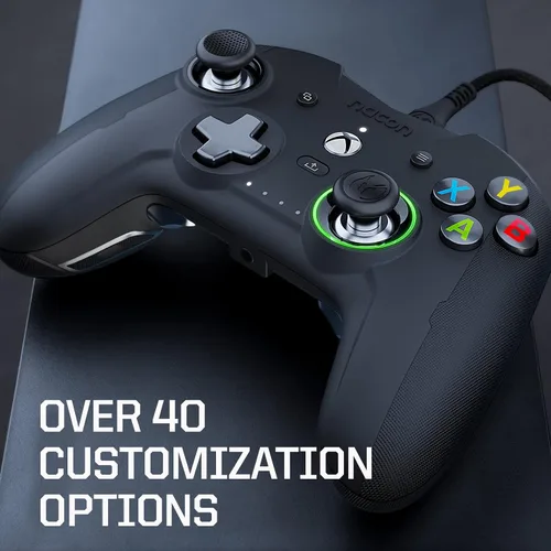 Vista 2 de RIG Nacon Revolution X Officially Licensed Xbox Controller for Xbox Series XS, Xbox One, Windows 10, Windows 11 PCs with Hardware, Software
