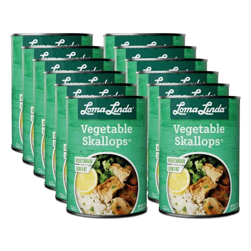 Vista 7 de Loma Linda - A base de plantas (Vegetable Skallops® (15 oz.)