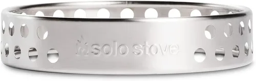 Vista 3 de Solo Stove Ranger con soporte portátil para exteriores, fogata de acero inoxidable para quemar madera y bajo humo, grandes hogueras para exteriores