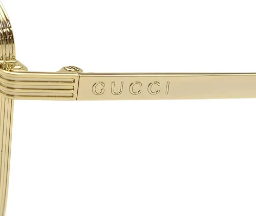 Vista 4 de Gucci Womens Light Metal Feminine Cat Eye Sunglasses