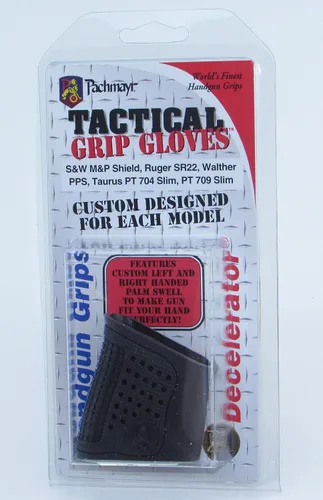 Vista 4 de Pachmayr Tactical Guante de agarre para S&W M&P Shield, Ruger SR22, Walther PPS, Tauro PT740, PT709