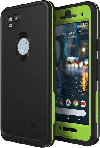 Vista 6 de Lifeproof FRē Series - Funda impermeable para Google Pixel 2, embalaje al por menor, Fire Run (tomate cherry/aguanieve/lava fundida)