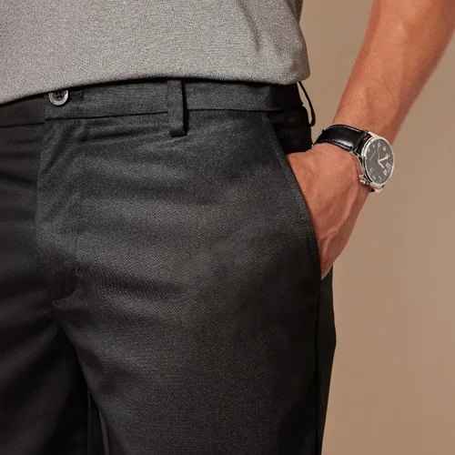Vista 3 de Tienda Essentials Pantalón corto de golf elástico ajustado para hombre