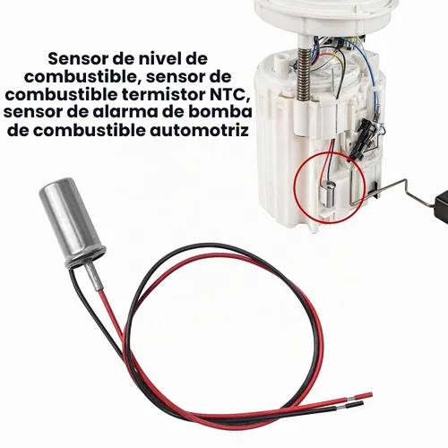 Vista 6 de Sensor de combustible termistor, sensor de nivel de combustible de termistor NTC, pieza de repuesto del sensor de alarma de bomba de combustible