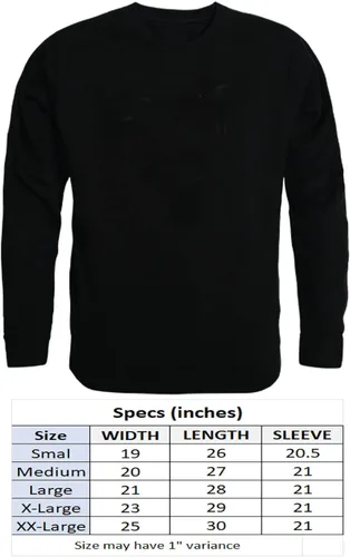 Vista 2 de W Republic Meredith College Avenging Angels Alumni Fleece Crewneck Sweatshirts