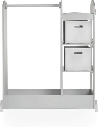 Vista 4 de Guidecraft Centro para ver y guardar vestidos, gris