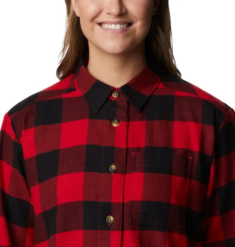 Vista 4 de Columbia Camisa de franela Holly Hideaway para mujer