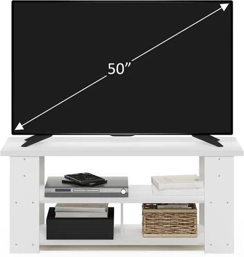 Vista 28 de Furinno 11191BK THE Centro de Entretenimiento Soporte para TV, Negro