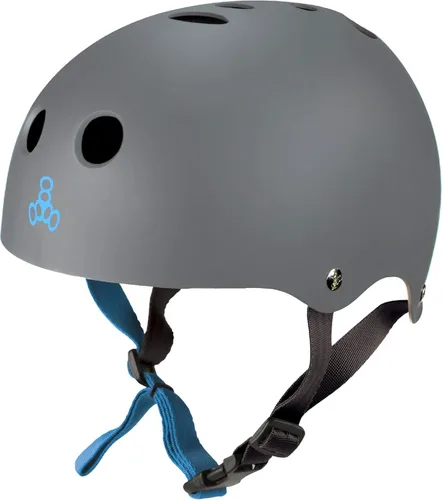 Vista 8 de Triple Eight Sweatsaver Halo - Casco de agua, goma negra