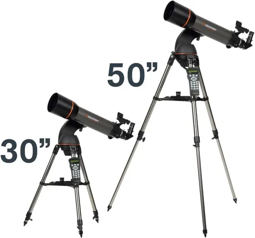 Vista 9 de Celestron - NexStar 102SLT Telescopio Computarizado - Compacto y Portátil - Diseño Óptico de Refractores - Tecnología SkyAlign - Control de Mano