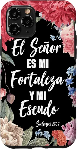 Vista 29 de El Señor ES Mi Fortaleza Spanish Christian Bible Verse Case for iPhone 17