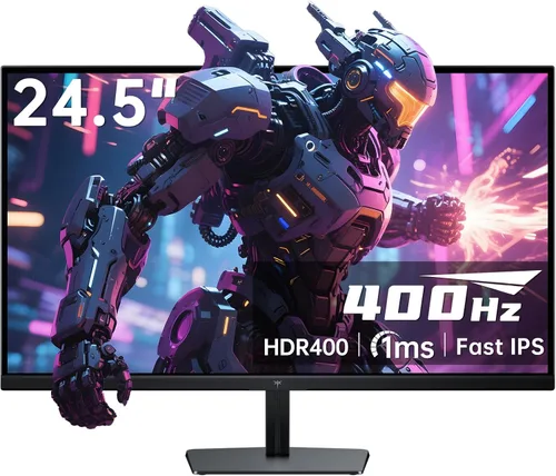 Vista 9 de KTC Monitor para juegos de 24 pulgadas 180Hz - Monitores de computadora 2K 1440P, monitor IPS rápido con HDR 400, sincronización adaptativa, hasta