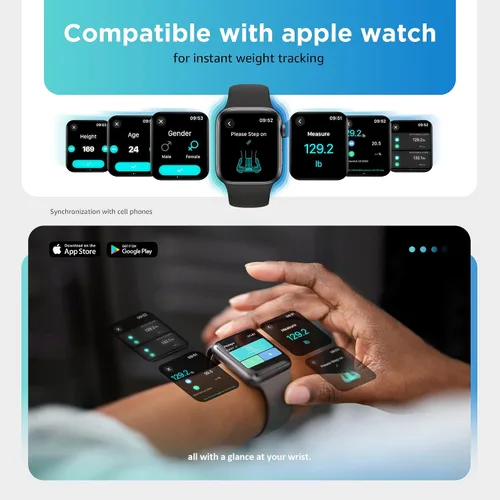 Vista 5 de Báscula Posture para peso corporal y grasa, báscula digital de baño IMC, báscula de grasa corporal Bluetooth, báscula inteligente de grasa corporal