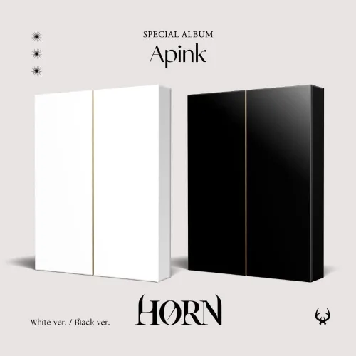Vista 2 de DREAMUS Apink - Horn [White ver.] (Álbum especial) Álbum+Beneficios de pre-pedido+CulturaRegalo coreano
