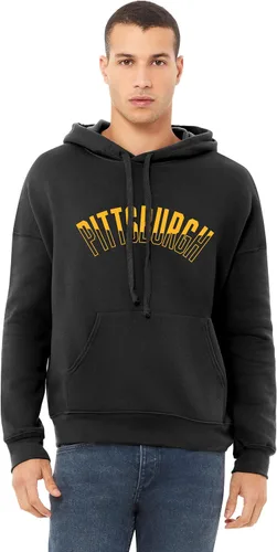 Vista 44 de Daxton Sudadera con capucha y sudadera con capucha de dos tonos populares de Estados Unidos para adultos, unisex, ajuste cómodo