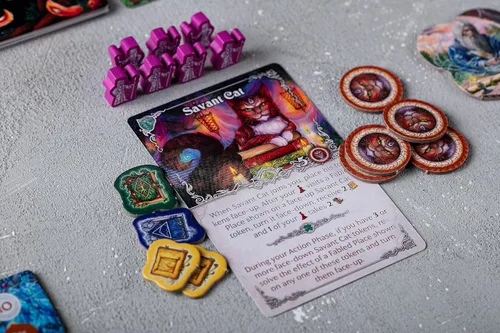 Vista 5 de Fabled The Spirit Lands 1-5 jugadores Edades 14 en adelante Fantasía Estrategia Tiempo promedio de juego 40-75 minutos