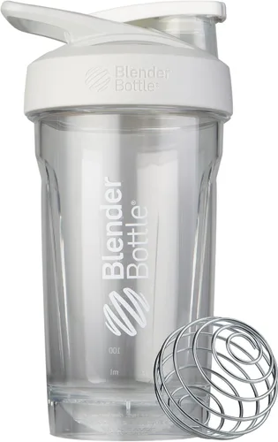 Vista 17 de BlenderBottle Sport Flip Tritan - Botella agitadora de 24 onzas, color negro
