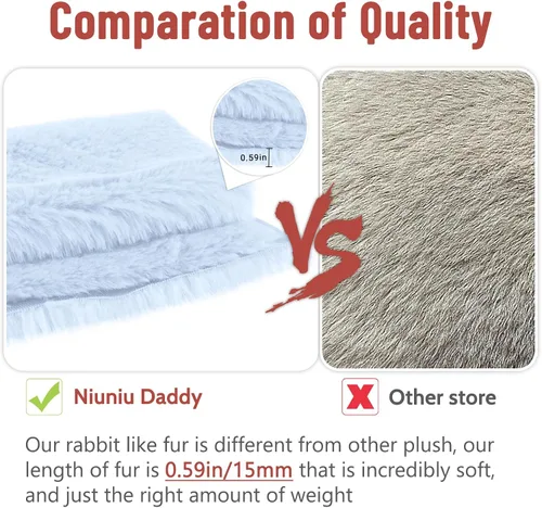 Vista 5 de Niuniu Daddy Animales de peluche con peso de ajolote azul de 24 pulgadas 5 libras para niños, adultos, niñas, niños, juguete de peluche gigante