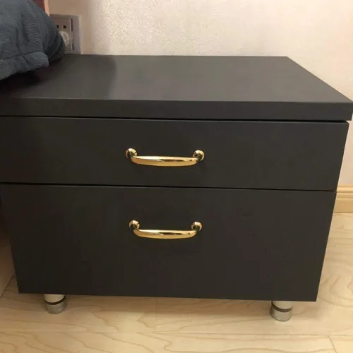 Vista 6 de Livelynine Papel de Contacto Negro Mate para Gabinetes Impermeable Despegar y Pegar Papel Tapiz Negro para Gabinete Envoltura de Vinilo Escritorio